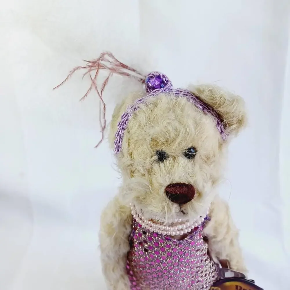 Vtg Brass Button Pickford Bears Daisy 1920 20th Century Collectibles Teddy Stand